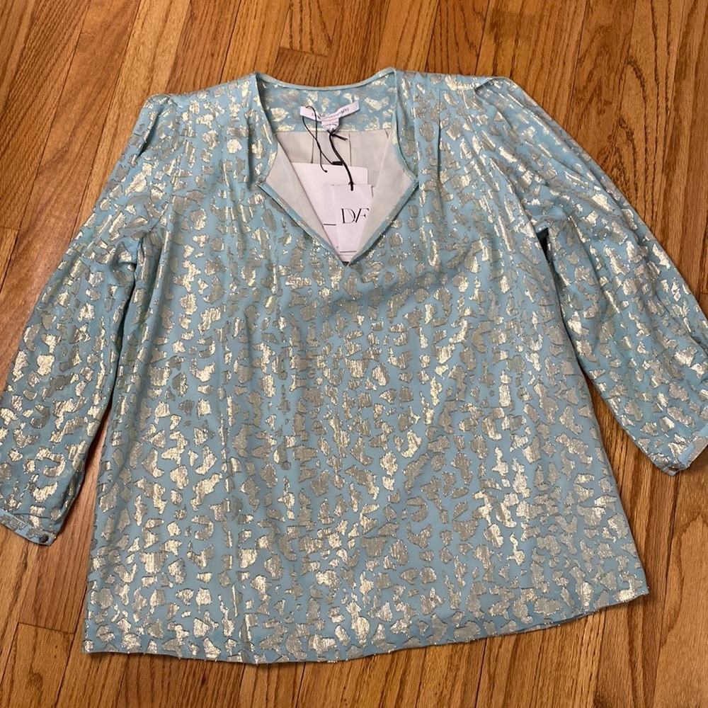 NWT DVF Blouse